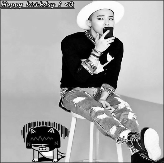 Happy birthday ! <3 - Happy birthday GDragon