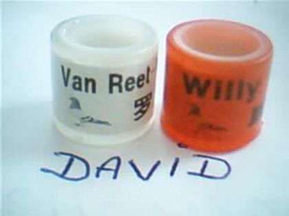 Inele personalizate plastic