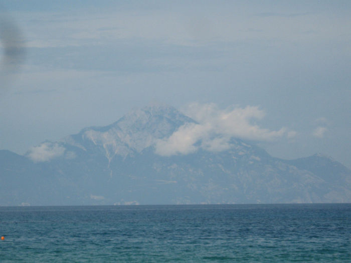 marea Egee si muntele Athos- Sarti - Grecia Sithonia - Sarti iunie 2013