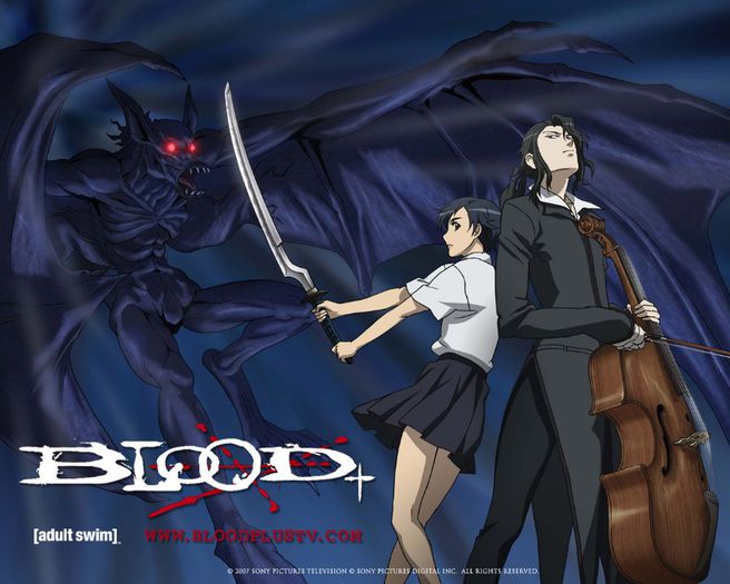 Blood plus -Terminat - Lista anime