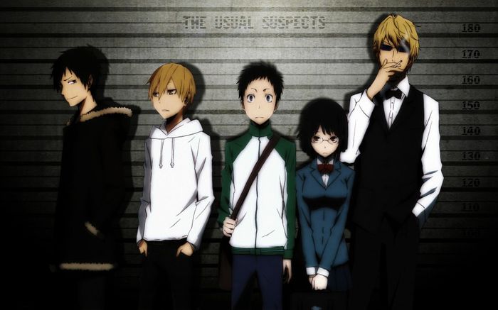 Durarara - Lista anime