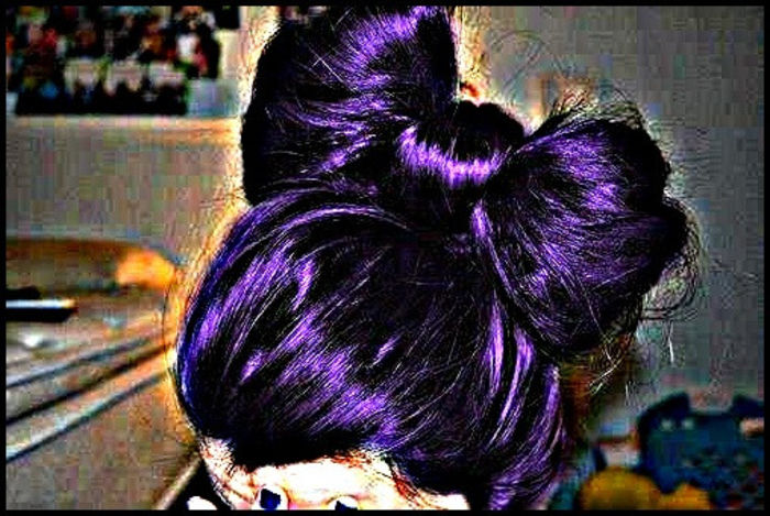 ＰＵＲＰＬＥ ＨＡＩＲ ;; Own : Pufoseniex3