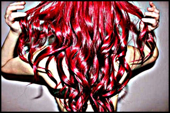 ＲＥＤ ＨＡＩＲ ;; Own : melancholia - x - colOurs of hAir