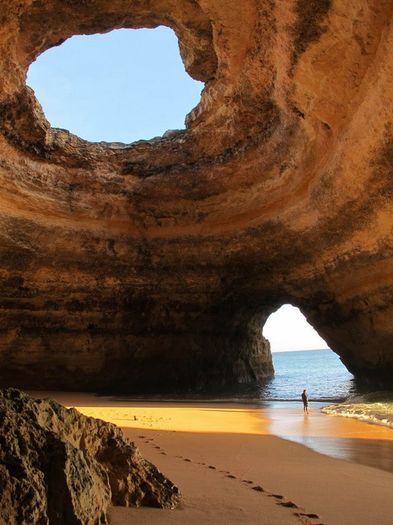 Pestera marina din Algrave, Portugalia - MAGIA NATURII