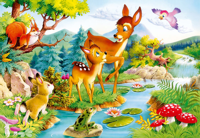 puzzle-bambi-120-piese-487717 - Bambi