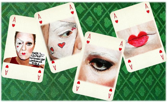 collage - Concurs machiaj - Poker Face by Cosmetic Style