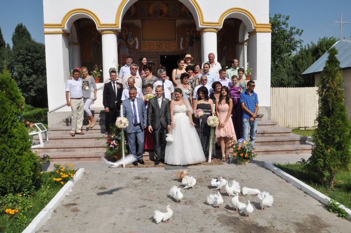 si la nunta cu porumbei
