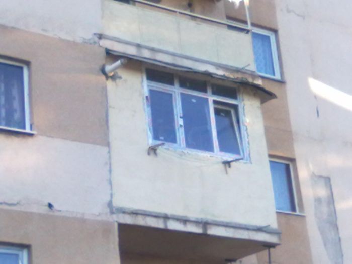 Balcon PVC, 3 canate