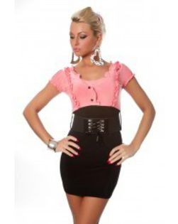 rochie-pink-office