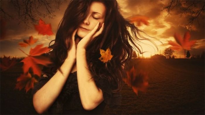 women autumn artistic orange leaves cgi 1920x1080 wallpaper_wallpaperswa.com_98 - R    De toamna zambet