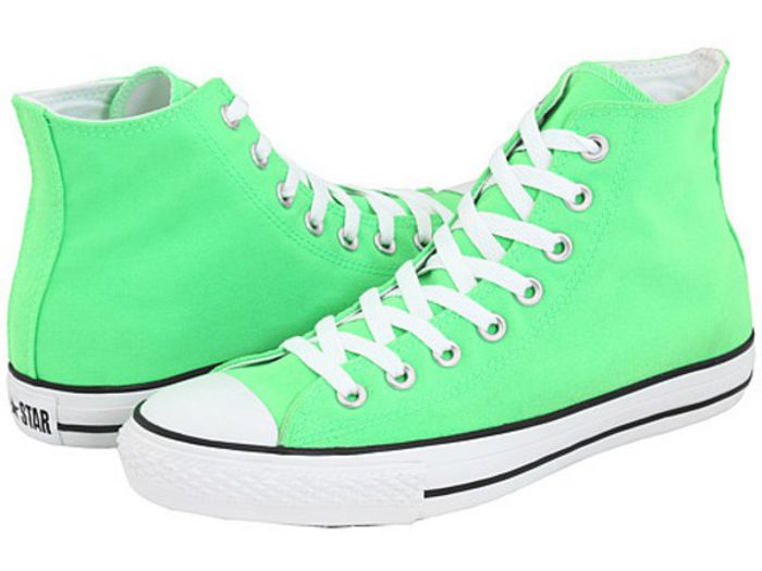 Converse-Chuck-Taylor-All-Star-Seasonal-Neon-Green - Tenisi All Star Converse verzi deshis