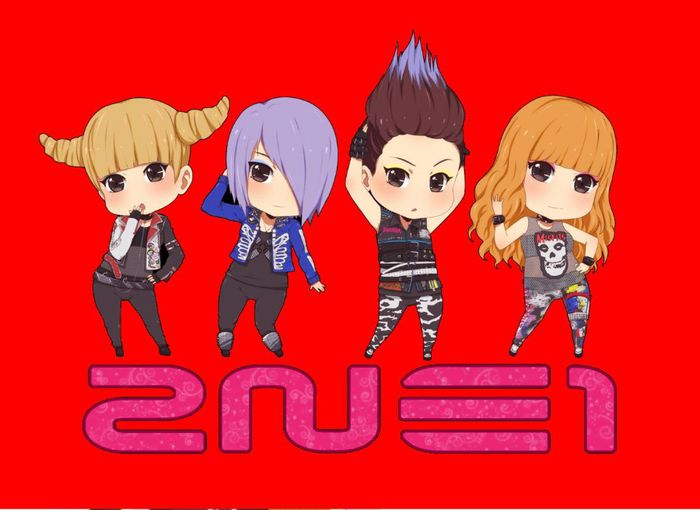 12 - 2ne1 fan arts