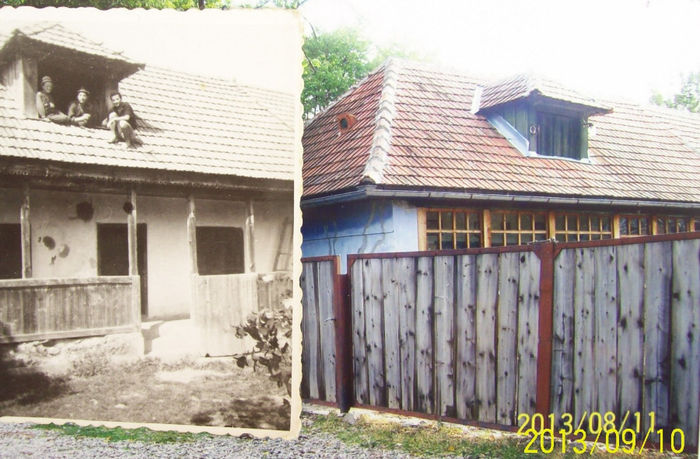 COLAJ CU CELE DOUA POZE DIN 1962 SI DIN 2013.