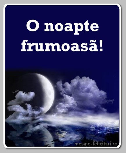 O noapte frumoasa