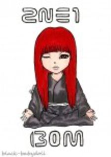 19 - 2ne1 fan arts