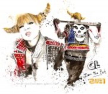 40 - 2ne1 fan arts