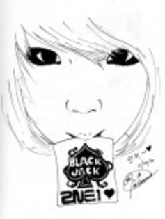 86 - 2ne1 fan arts
