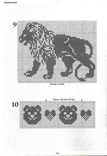 101 Filet Crochet Charts 14