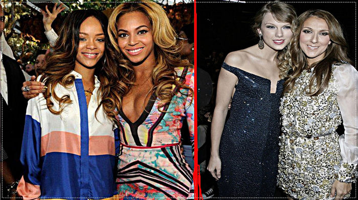 ;; Îi plac cântărețe cum ar fi : Beyonce , Rihanna , Celine Dion și Taylor Swift . - martina stoessel - very rare facts