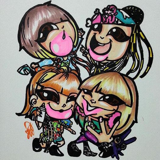130920_ugly2ne1fanart - 2ne1 fan arts