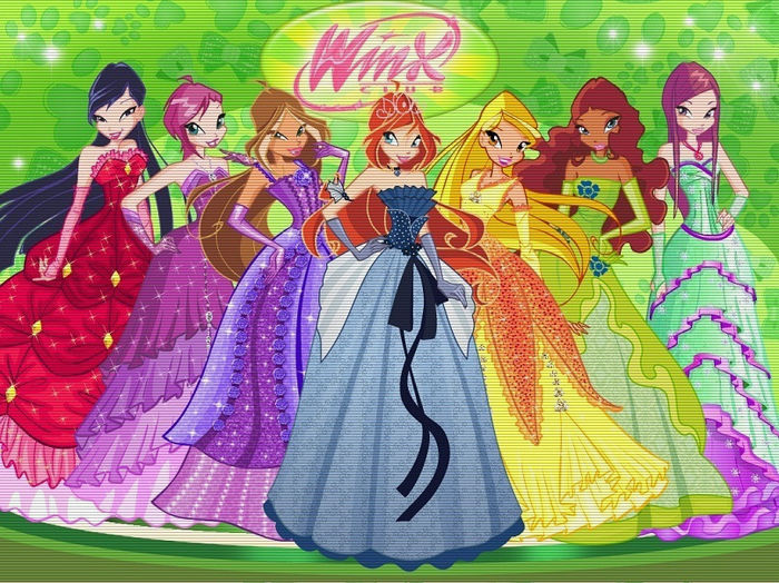 ;; Cand eram mica nu le puteam rata , era desenul meu preferat , " Winx " ! Zanele de la Alfeea . ;x