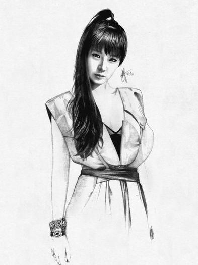 9 - 2ne1 fan arts