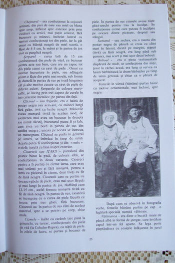 A DOUA PAGINA A RTICOLULUI PRIVIND PORTUL POPULAR ROMANESC DIN SATUL NATAL.