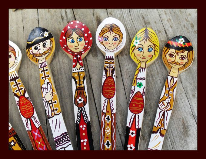 SDC15765 - LINGURI DE LEMN PICTATE MANUAL - tel 0771503314