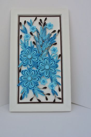 050 Tablou Quilling 28cm-16cm 40 lei