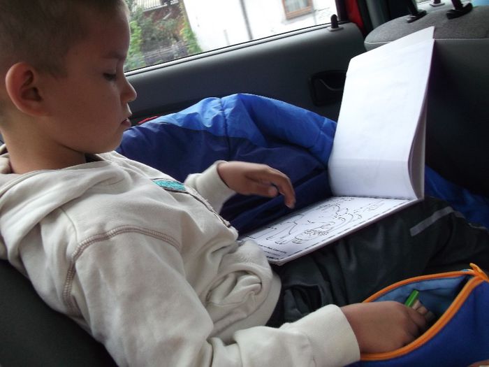 drumul a durat si nepotelul s-a saturat de privit...:))