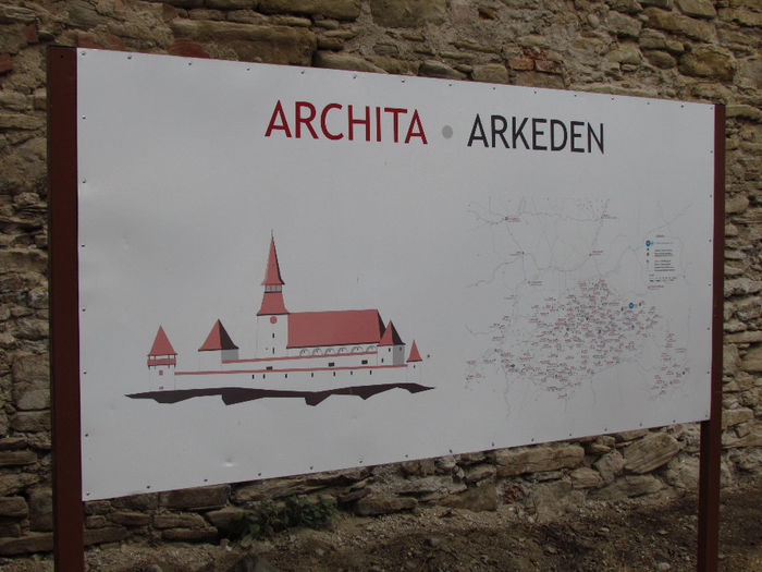 Archita - Arkeden - Cetatile Sasesti din zona Sighisoarei
