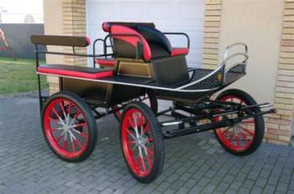 trasura vanatoare 2 6 - w carriage-harnasse  for sale