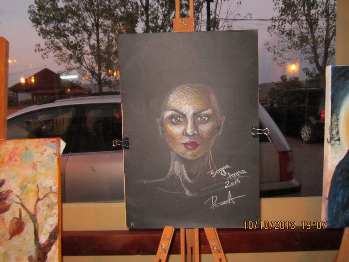 IMG_2542 - Pictura -pe sticla-lemn si ceramica