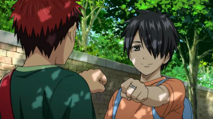 tatsuya and kagami 1 - Baieti din anime cand sunt mici