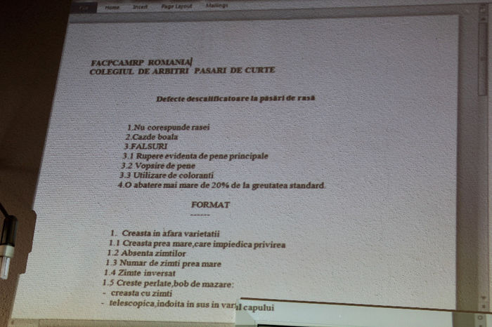 prezentarea defectelor eliminatorii