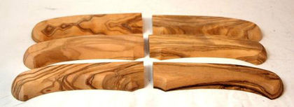 5. Manere din lemn de maslin = 25 de lei perechea - LAME DE CUTIT CALITATIVE PT MANOPERA PROPRIE
