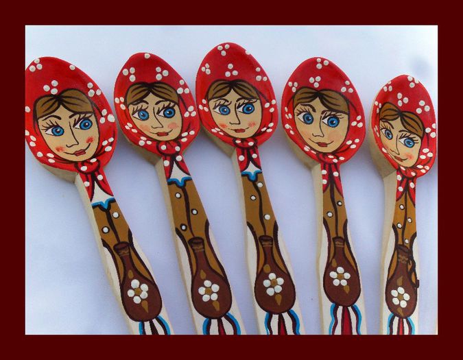 SDC15867 - LINGURI DE LEMN PICTATE MANUAL - tel 0771503314