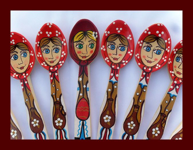 SDC15868 - LINGURI DE LEMN PICTATE MANUAL - tel 0771503314