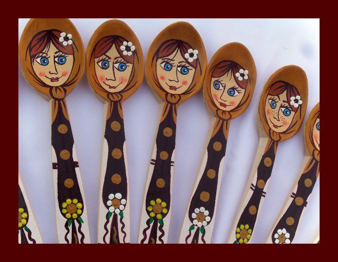 SDC15896 - LINGURI DE LEMN PICTATE MANUAL - tel 0771503314