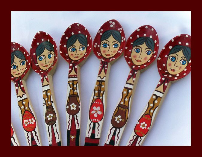 SDC15900 - LINGURI DE LEMN PICTATE MANUAL - tel 0771503314