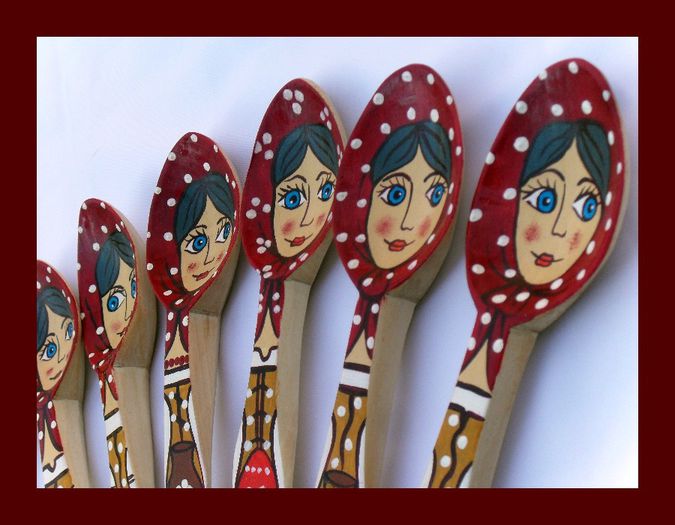 SDC15903 - LINGURI DE LEMN PICTATE MANUAL - tel 0771503314