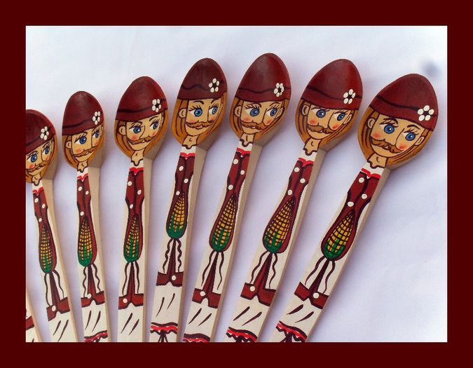 SDC15941 - LINGURI DE LEMN PICTATE MANUAL - tel 0771503314