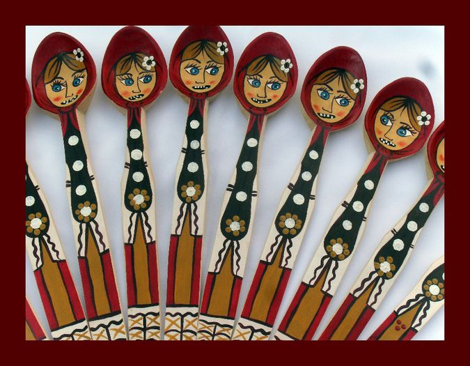 SDC15953 - LINGURI DE LEMN PICTATE MANUAL - tel 0771503314