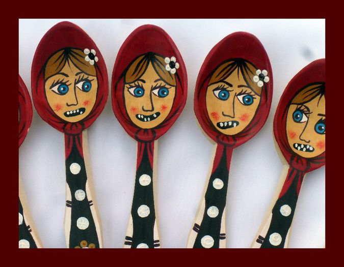 SDC15958 - LINGURI DE LEMN PICTATE MANUAL - tel 0771503314