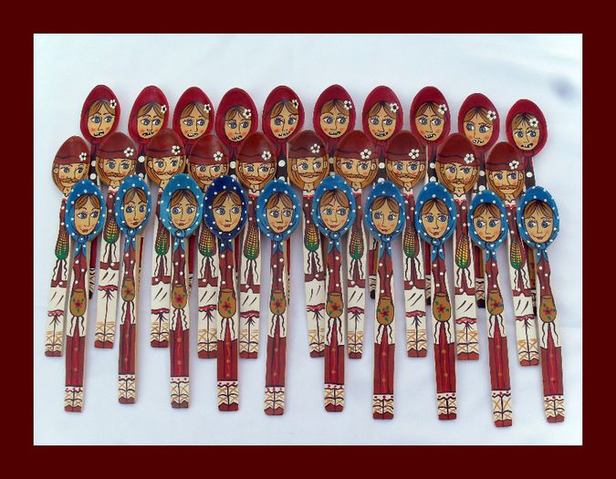 SDC15965 - LINGURI DE LEMN PICTATE MANUAL - tel 0771503314