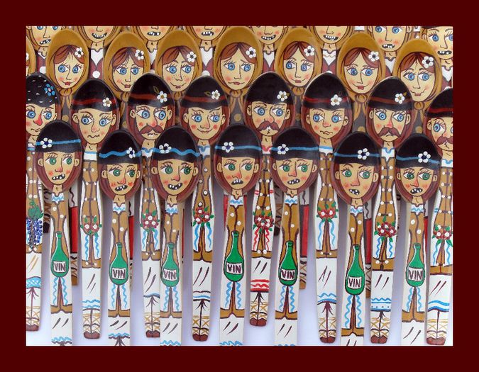 SDC15988 - LINGURI DE LEMN PICTATE MANUAL - tel 0771503314