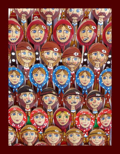 SDC16008 - LINGURI DE LEMN PICTATE MANUAL - tel 0771503314