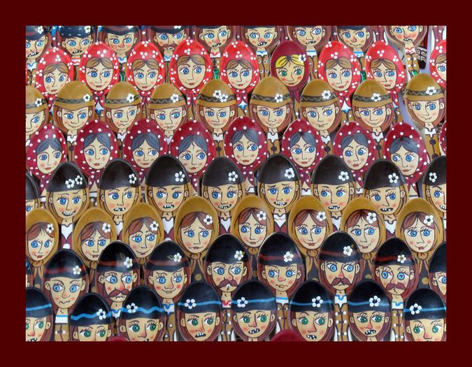 SDC16014 - LINGURI DE LEMN PICTATE MANUAL - tel 0771503314