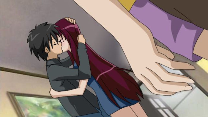 kissing