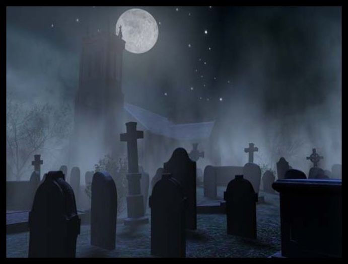 graveyard-peace-moon-rest - HAPPY HALLOWEEN BUHUHUUUU